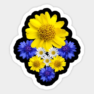 blooming flower, floral pattern, flowery, blooms, petals Sticker